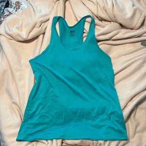 Nike racerback teal tank
